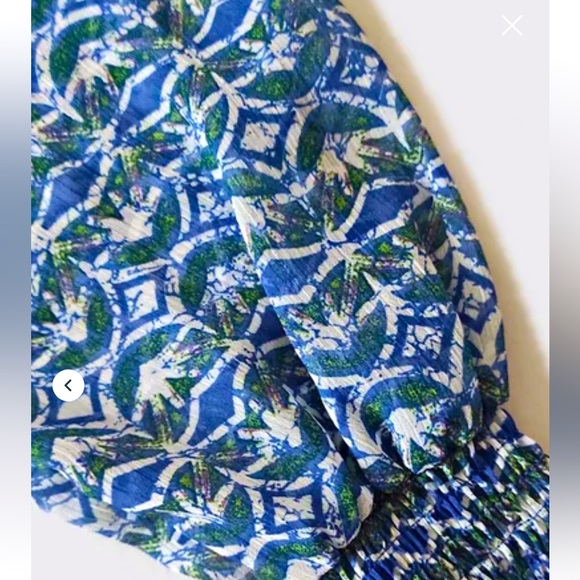 NEW ZARA Blue Short Dress Size S - Picture 12 of 13